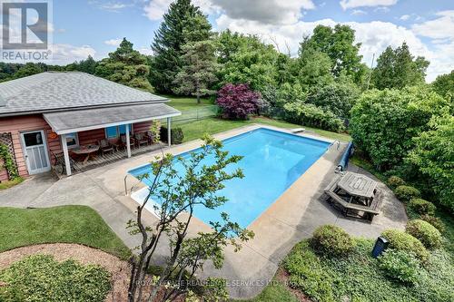 2022 Valens Road N, Hamilton, ON - Outdoor With In Ground Pool