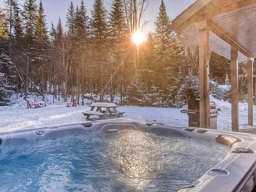 Spa - 46 Imp. Du Cerf, Lac-Supérieur, QC - Outdoor With Body Of Water With View