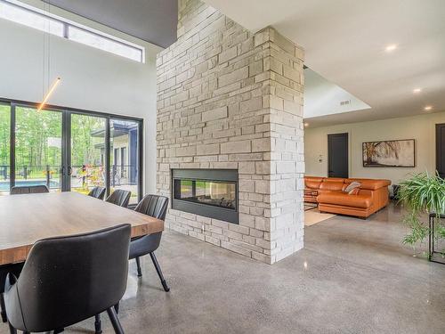 Overall view - 475 Ch. Du Sanctuaire, Sherbrooke (Fleurimont), QC - Indoor With Fireplace