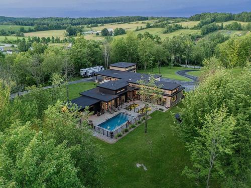 Aerial photo - 475 Ch. Du Sanctuaire, Sherbrooke (Fleurimont), QC - Outdoor With View