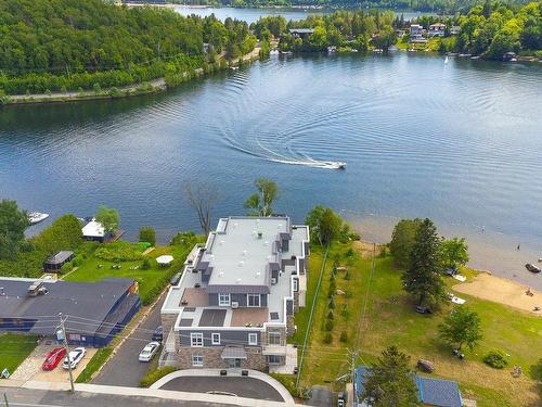 Overall view - 3-20 Rue Larocque O., Sainte-Agathe-Des-Monts, QC - Outdoor With Body Of Water With View