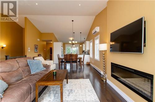 306 Glengrove, Moncton, NB - Indoor Photo Showing Living Room With Fireplace