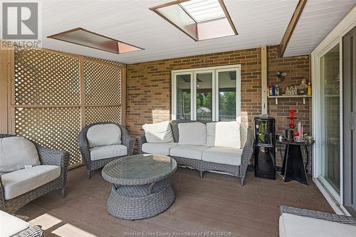 3169 Clemenceau Boulevard, Windsor, ON - Outdoor With Deck Patio Veranda With Exterior