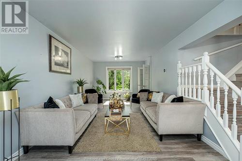 3169 Clemenceau Boulevard, Windsor, ON - Indoor Photo Showing Living Room