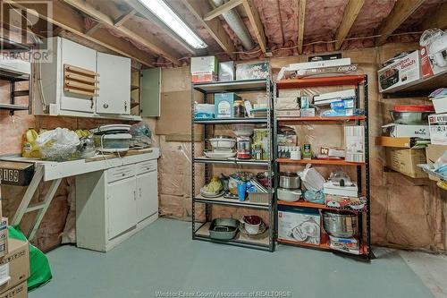 3169 Clemenceau Boulevard, Windsor, ON - Indoor Photo Showing Basement