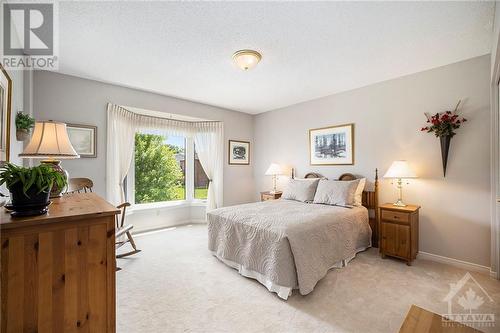 All four bedrooms are great sizes, we love the bay window in this one - 5 Springwood Circle, Ottawa, ON - Indoor Photo Showing Bedroom