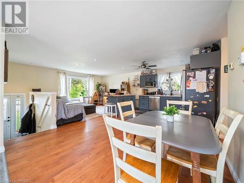 55 Marie Street, South River, ON - Indoor Photo Showing Dining Room