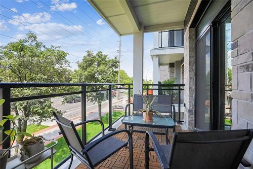320 Plains Road E|Unit #211, Burlington, ON - Outdoor With Balcony With Exterior
