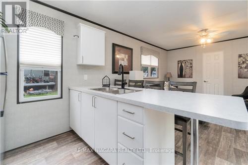 253 - 8845 Lundy'S Lane, Niagara Falls, ON - Indoor Photo Showing Kitchen With Double Sink