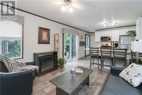 253 - 8845 Lundy'S Lane, Niagara Falls, ON - Indoor Photo Showing Living Room With Fireplace