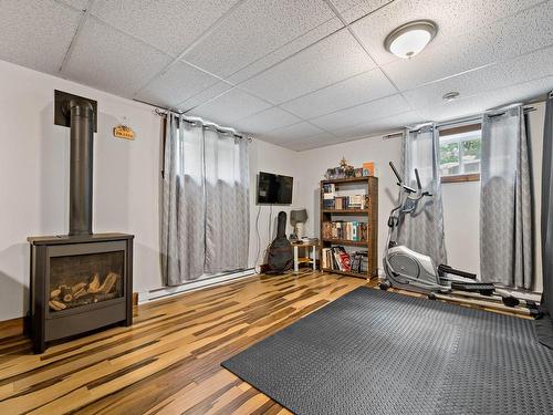 Family room - 1280 Rue Piché, Mont-Tremblant, QC - Indoor Photo Showing Gym Room