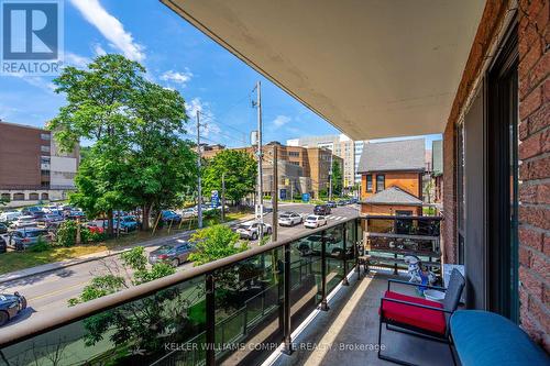 306 - 81 Charlton Avenue E, Hamilton, ON - Outdoor With Balcony With Exterior