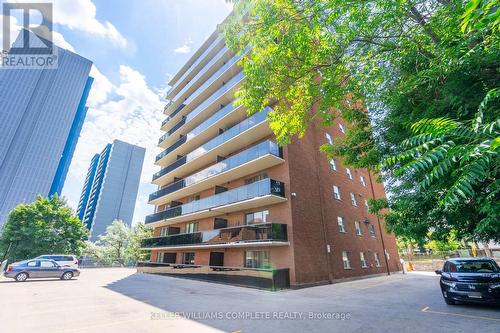 306 - 81 Charlton Avenue E, Hamilton, ON - Outdoor With Balcony