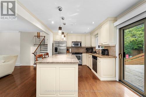 159 Princess Anne Crescent, Toronto (Princess-Rosethorn), ON - Indoor Photo Showing Kitchen With Upgraded Kitchen