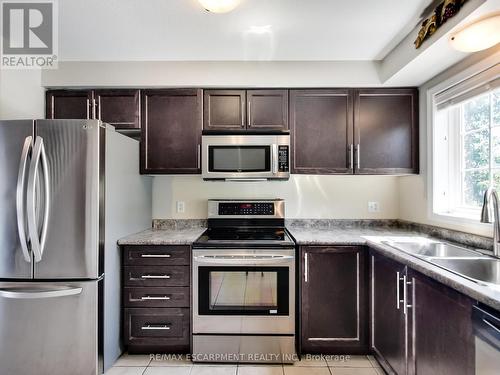 19 - 1328 Upper Sherman Avenue, Hamilton, ON - Indoor Photo Showing Kitchen With Double Sink