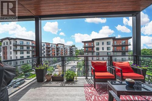 405 - 302 Essa Road, Barrie, ON - Outdoor With Balcony