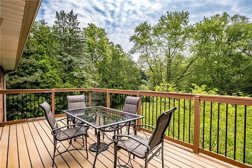 8 Valleydale Court, Dundas, ON - Outdoor With Deck Patio Veranda With Exterior