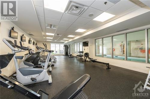 195 Besserer Street Unit#1403, Ottawa, ON - Indoor Photo Showing Gym Room