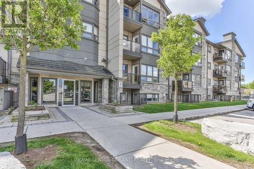 313 - 9 Jacksway Crescent, London, ON - Outdoor With Balcony With Facade