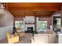 2172 Michelle Crescent, West Kelowna, BC  - Indoor Photo Showing Living Room With Fireplace 