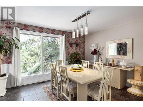 2172 Michelle Crescent, West Kelowna, BC - Indoor Photo Showing Dining Room