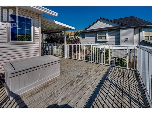 5800 Canary Drive, Vernon, BC - Outdoor With Deck Patio Veranda With Exterior