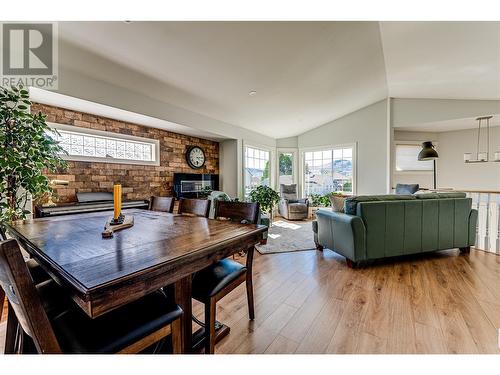 5800 Canary Drive, Vernon, BC - Indoor Photo Showing Other Room With Fireplace