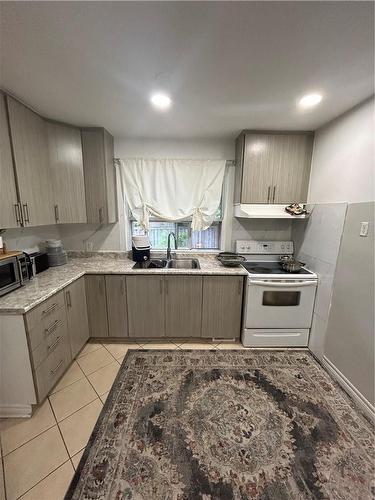 Kitchen - 730 Queensdale Avenue E, Hamilton, ON - Indoor Photo Showing Kitchen With Double Sink