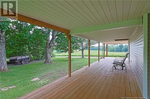 8 Mott Road, Waterborough, NB - Outdoor With Deck Patio Veranda With Exterior