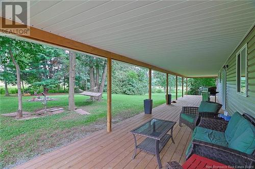 8 Mott Road, Waterborough, NB - Outdoor With Deck Patio Veranda With Exterior