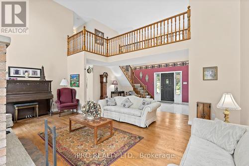 307254 Hockley Road, Mono, ON - Indoor Photo Showing Living Room With Fireplace