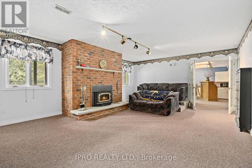 307254 Hockley Road, Mono, ON - Indoor With Fireplace