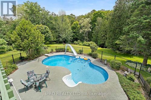 307254 Hockley Road, Mono, ON - Outdoor With In Ground Pool With Backyard