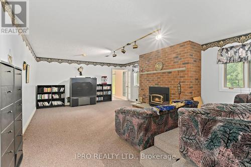 307254 Hockley Road, Mono, ON - Indoor With Fireplace