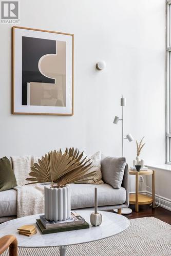 703 - 250 Manitoba Street, Toronto, ON - Indoor Photo Showing Living Room