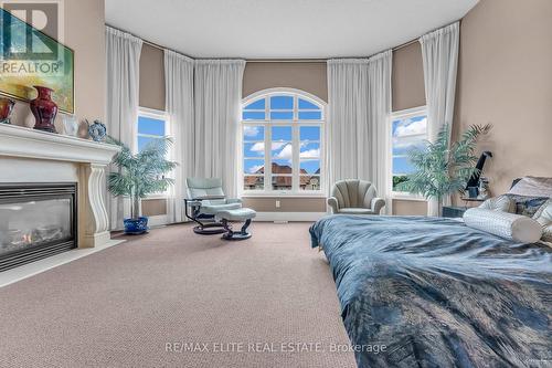 123 Carisbrooke Circle, Aurora (Bayview Southeast), ON - Indoor Photo Showing Bedroom With Fireplace