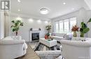 42 Marlene Johnston Drive, East Gwillimbury (Holland Landing), ON  - Indoor Photo Showing Living Room With Fireplace 