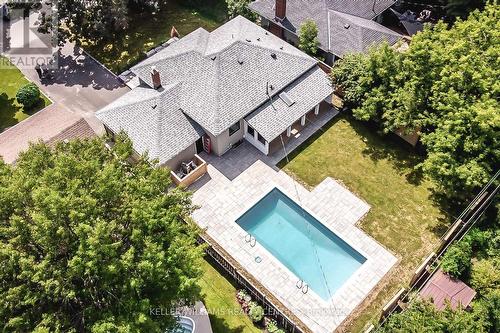 963 Sanford Drive, Burlington (Lasalle), ON - Outdoor With In Ground Pool With Deck Patio Veranda