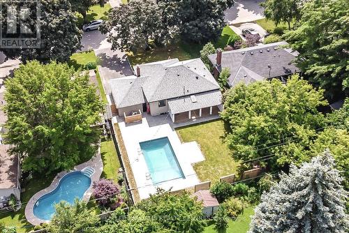 963 Sanford Drive, Burlington, ON - Outdoor With In Ground Pool