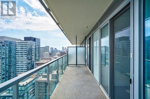 3306 - 3 Gloucester Street, Toronto (Church-Yonge Corridor), ON - Outdoor With Balcony With View With Exterior