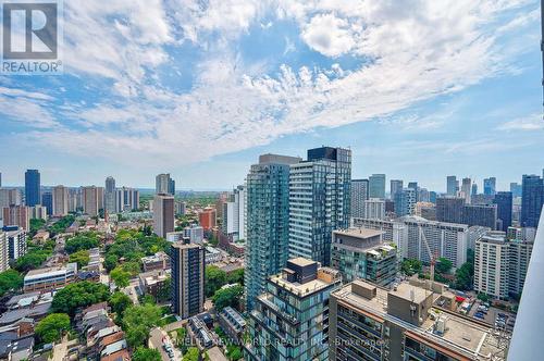 3306 - 3 Gloucester Street, Toronto (Church-Yonge Corridor), ON - Outdoor With View