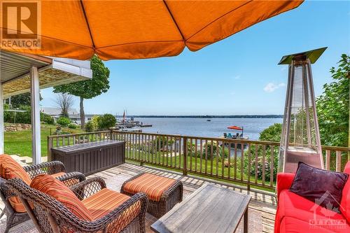 31 Jessie Street, Brockville, ON - Outdoor With Body Of Water With Deck Patio Veranda With Exterior