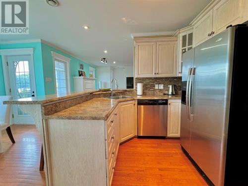 22 Pitcher Place, Clarenville, NL - Indoor Photo Showing Kitchen With Stainless Steel Kitchen