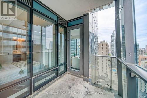 1702 - 5 St Joseph Street, Toronto, ON - Outdoor With Balcony With Exterior