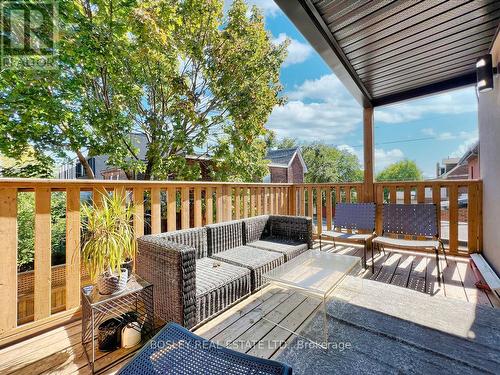 629 Shaw Street, Toronto, ON - Outdoor With Deck Patio Veranda With Exterior