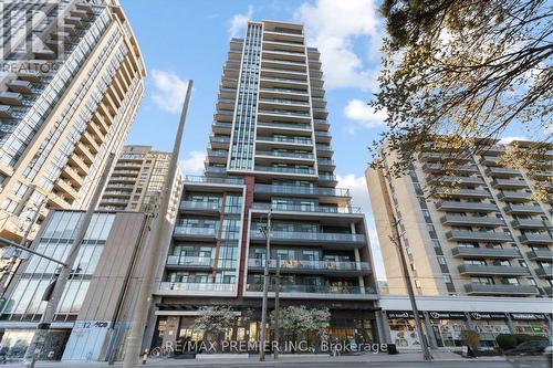 404 - 1486 Bathurst Street, Toronto (Humewood-Cedarvale), ON - Outdoor With Balcony With Facade