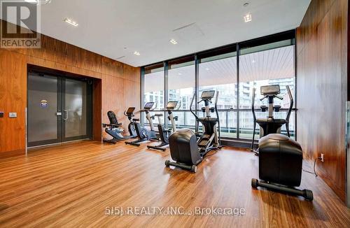 2215 - 17 Bathurst Street, Toronto, ON - Indoor Photo Showing Gym Room