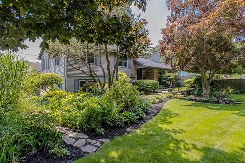 Gorgeous Manicured Yard. - 674 Holt Drive, Burlington, ON - Outdoor