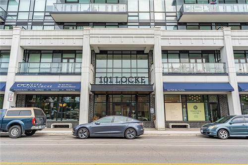 101 Locke Street S|Unit #305, Hamilton, ON - Outdoor With Balcony With Facade