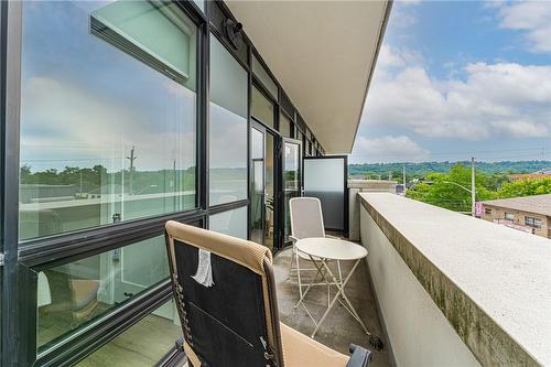 101 Locke Street S|Unit #305, Hamilton, ON - Outdoor With Balcony With View With Exterior
